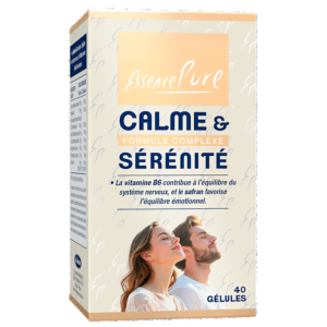Calme & sérénité, complément alimentaire pour le stress, Essence Pure