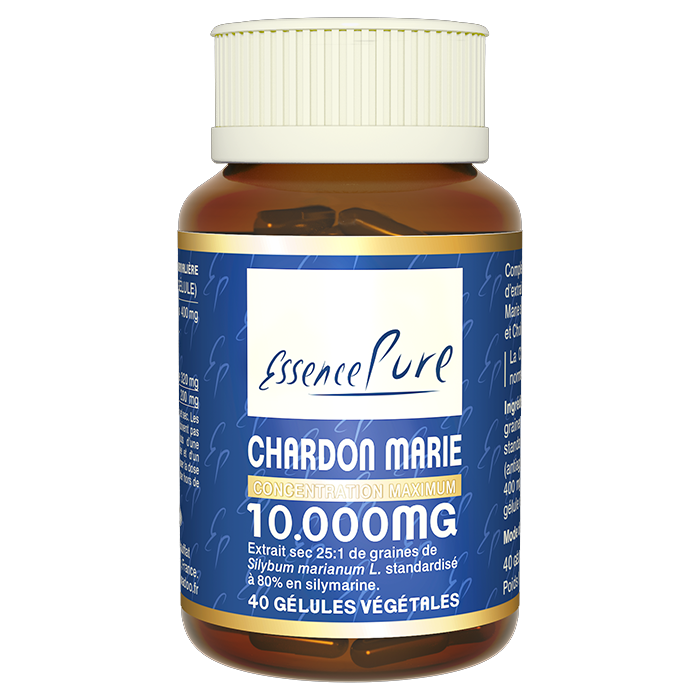 Chardon-Marie 10 000 mg Essence Pure – 40 gélules
