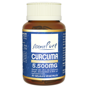 Curcuma Essence Pure – 80 gélules végétales