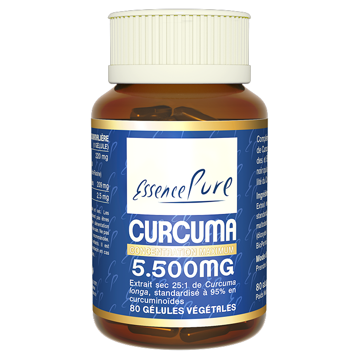 Curcuma Essence Pure – 80 gélules végétales