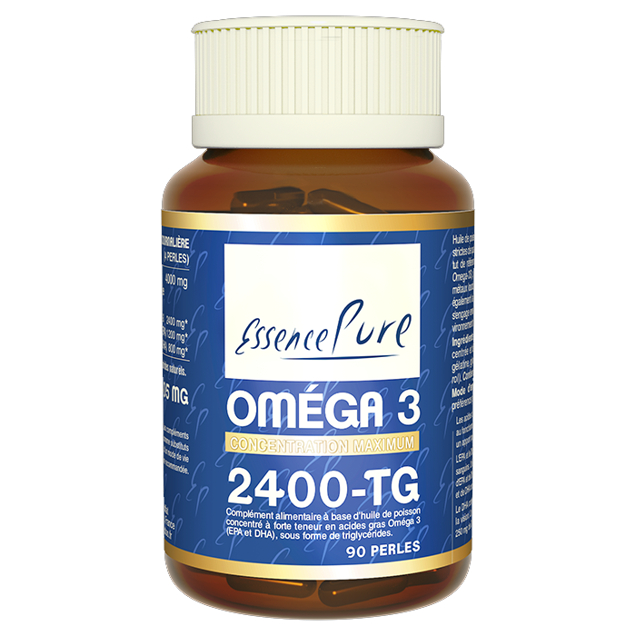 Oméga 3 2400-TG Essence Pure – 90 perles
